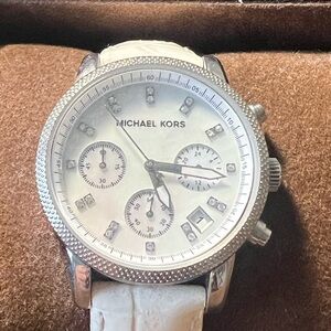 Michael Kors white watch